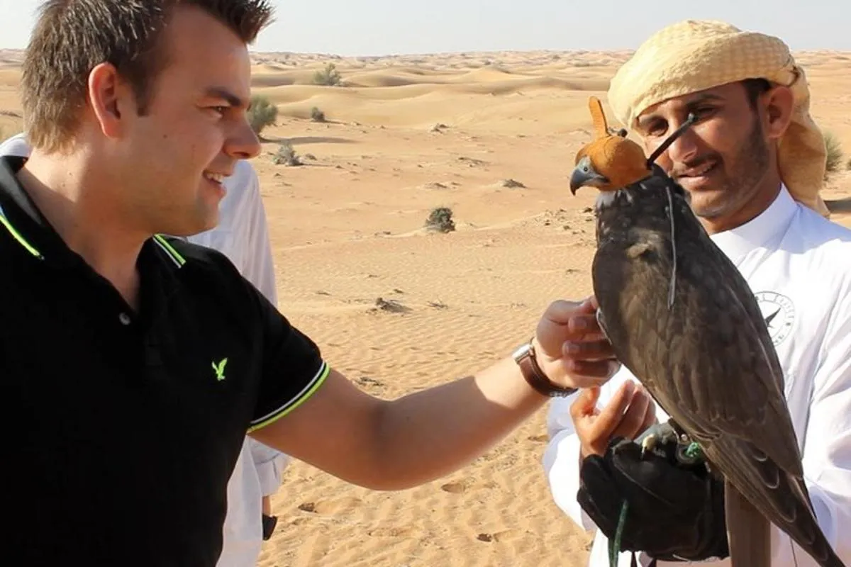 Image 0 of Falcon 1—Private Dubai Falconry Safari