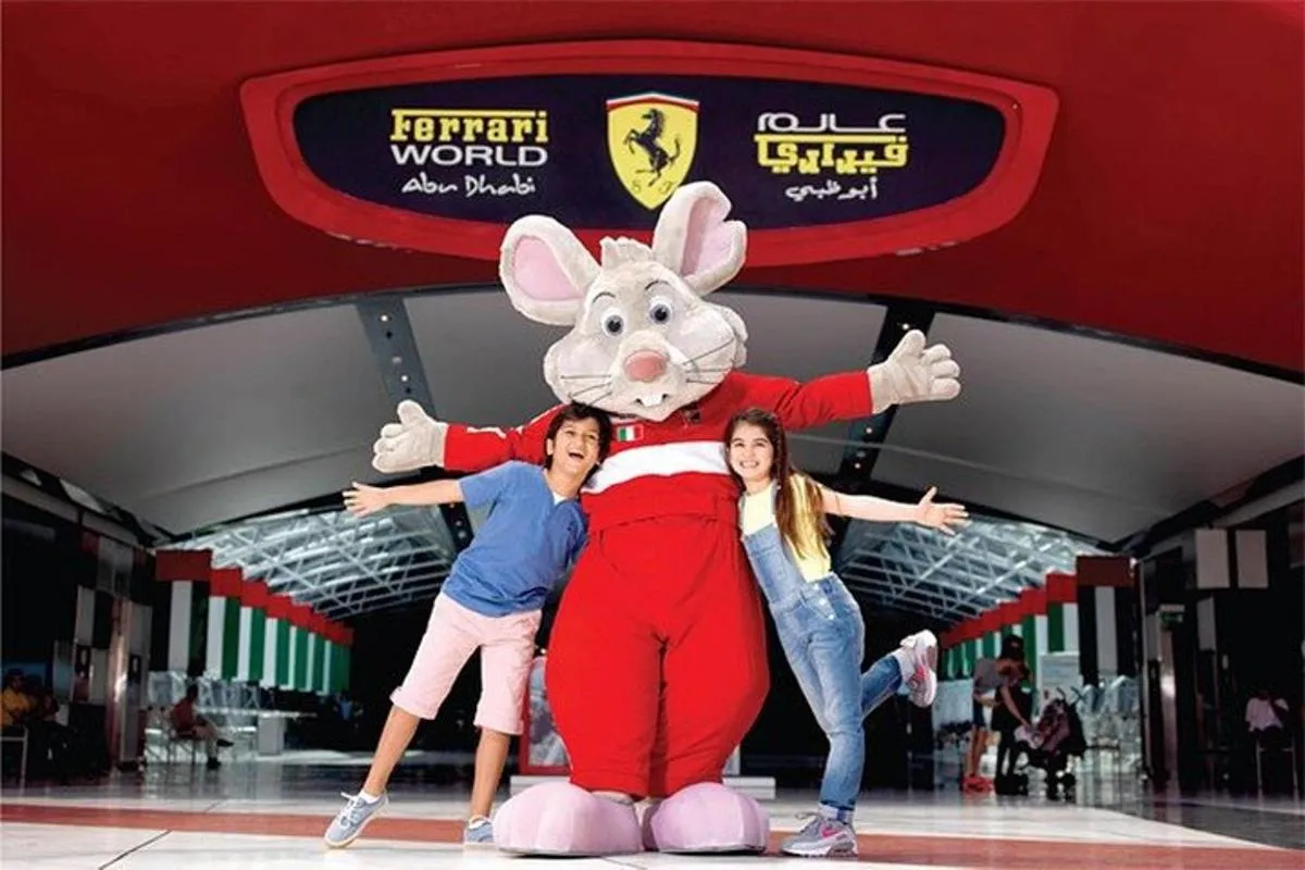 Image 1 of Ferrari World Entrance ticket with Rides