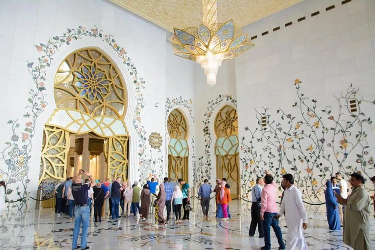 Image 2 of From Dubai: Abu Dhabi Day Tour with Grand Mosque & Louvre Museum