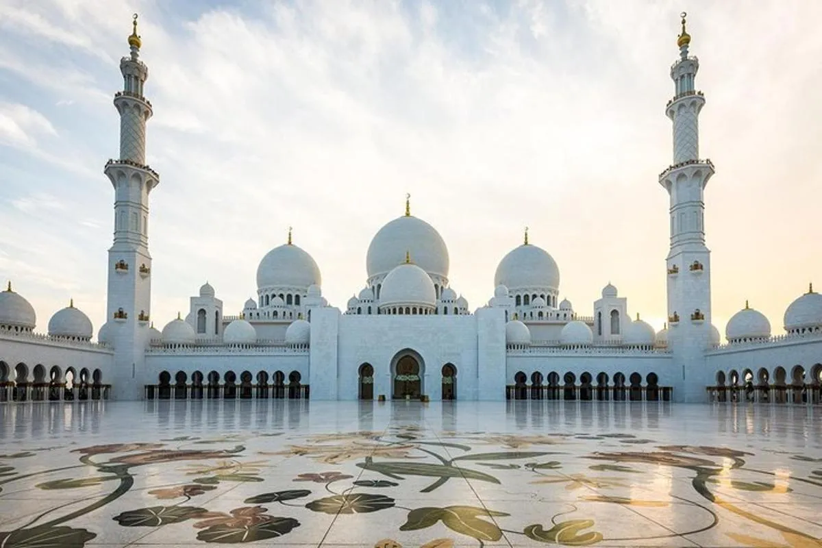 Image 1 of From Dubai: Abu Dhabi Full-Day Trip with Louvre & Grand Mosque
