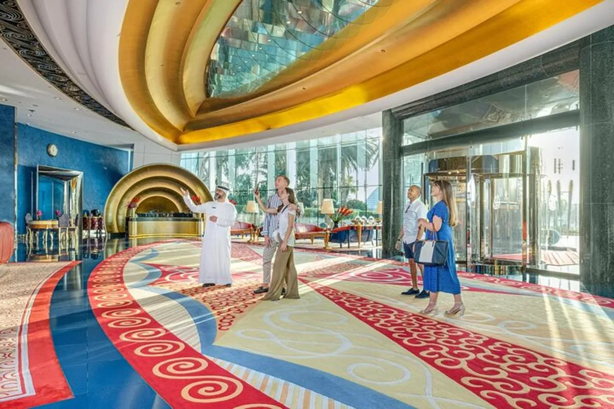 Image 1 of Inside Burj Al Arab Dubai Guided Tour with Experience Package