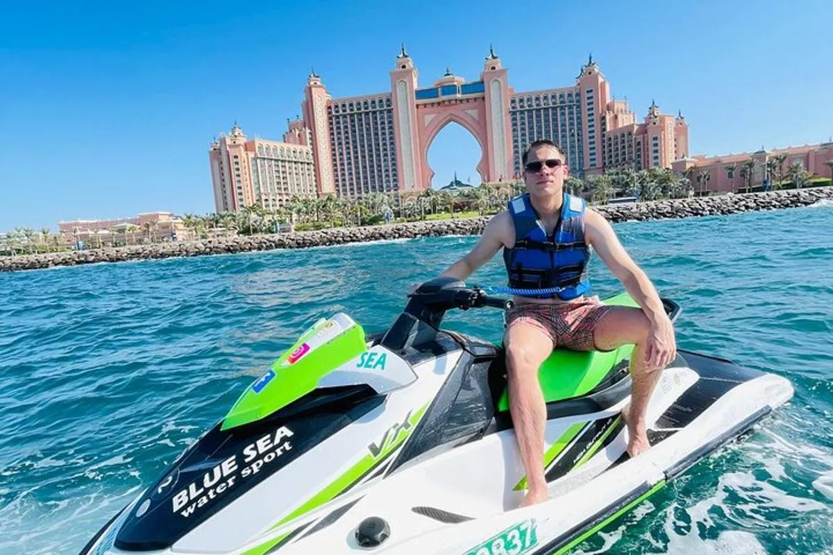 Image 1 of Jet Ski Tour in Dubai duration 30min Burj Al Arab