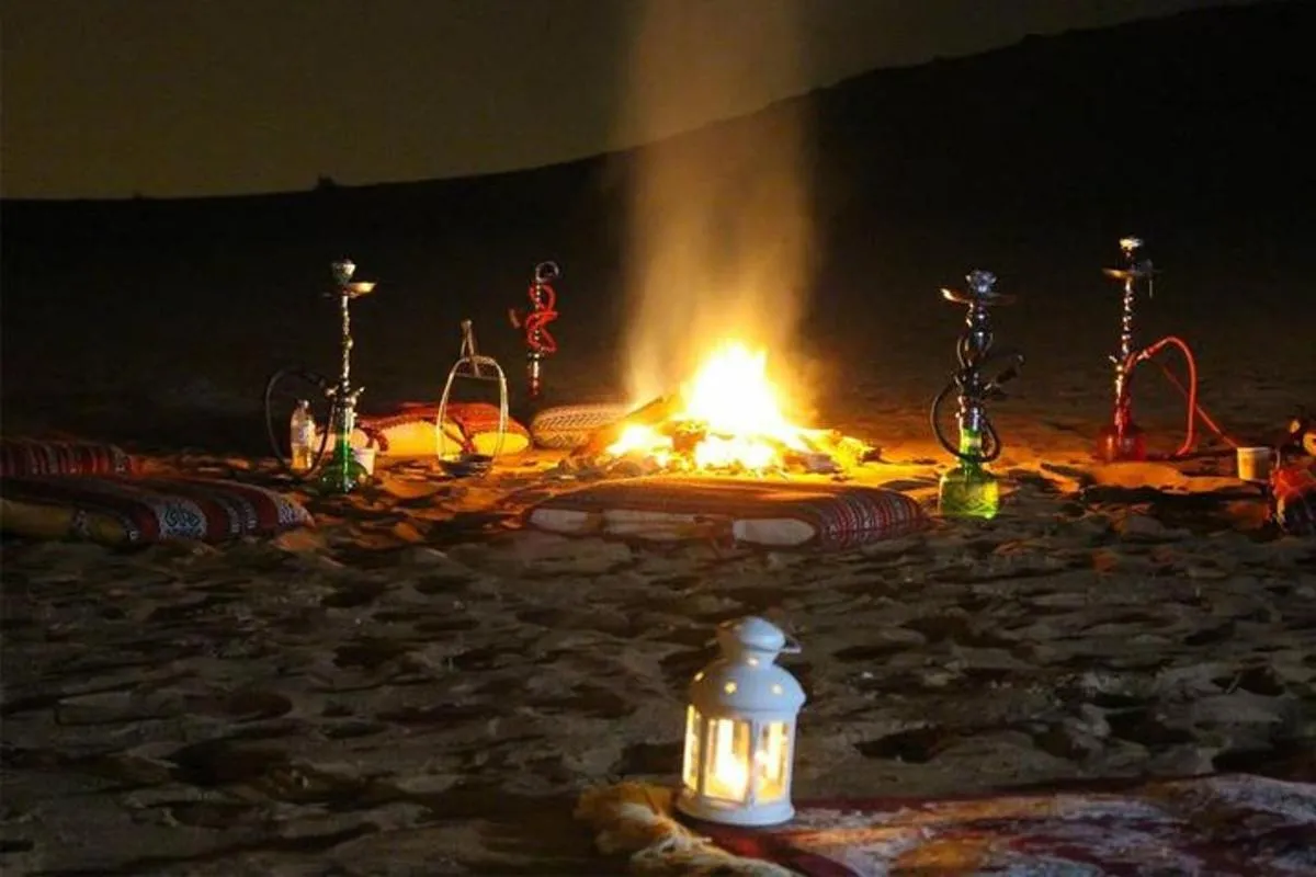 Image 2 of Liwa Overnight Desert Safari with Hot BBQ Dinner Private Tent & Breakfast