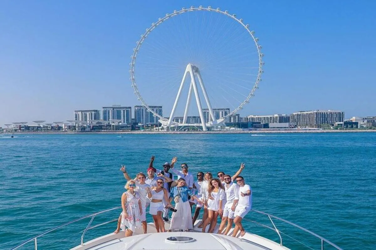 Image 1 of Luxury Super Yacht Tour with Live DJ and cooking station