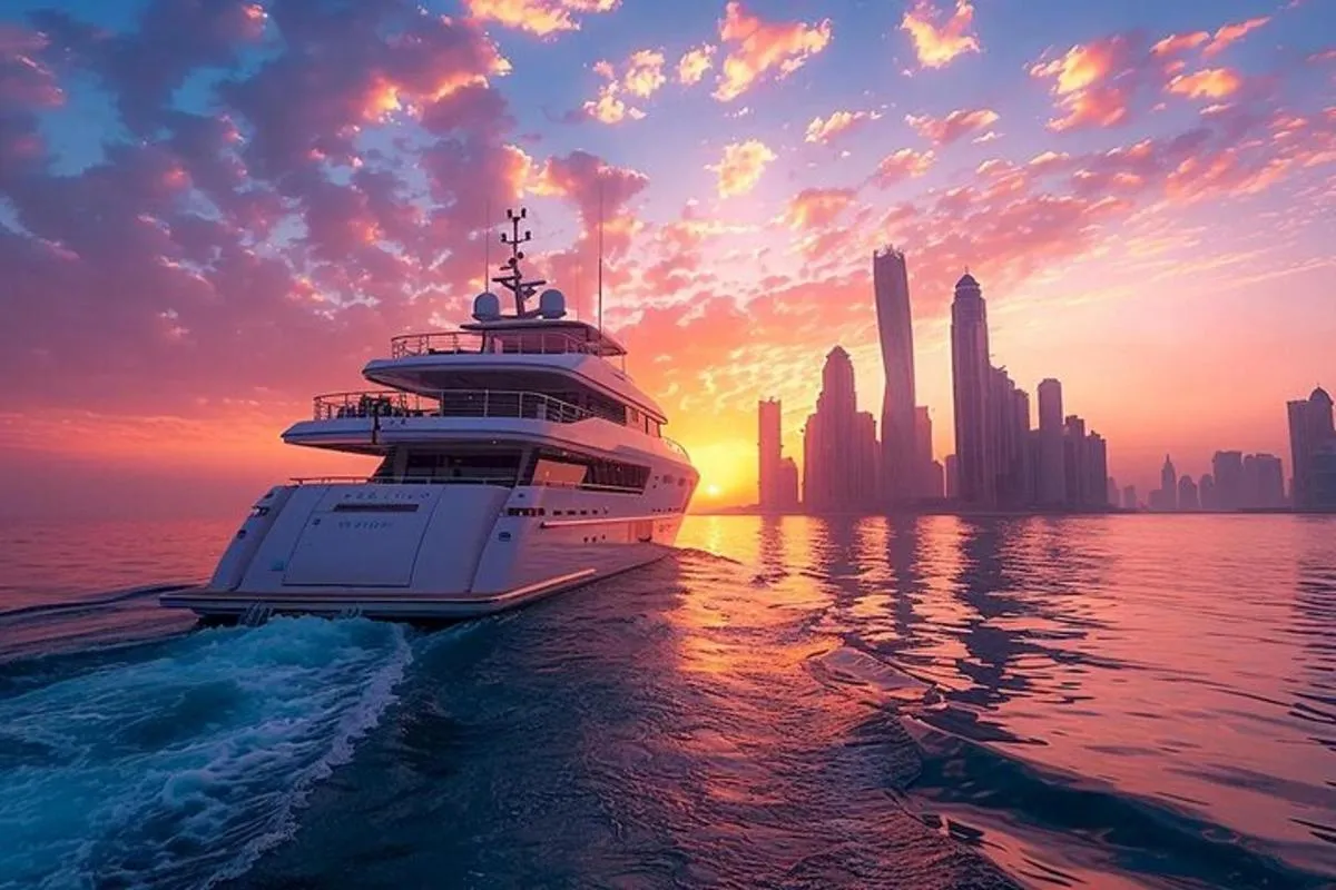 Image 3 of Luxury Super Yacht Tour with Live DJ and cooking station