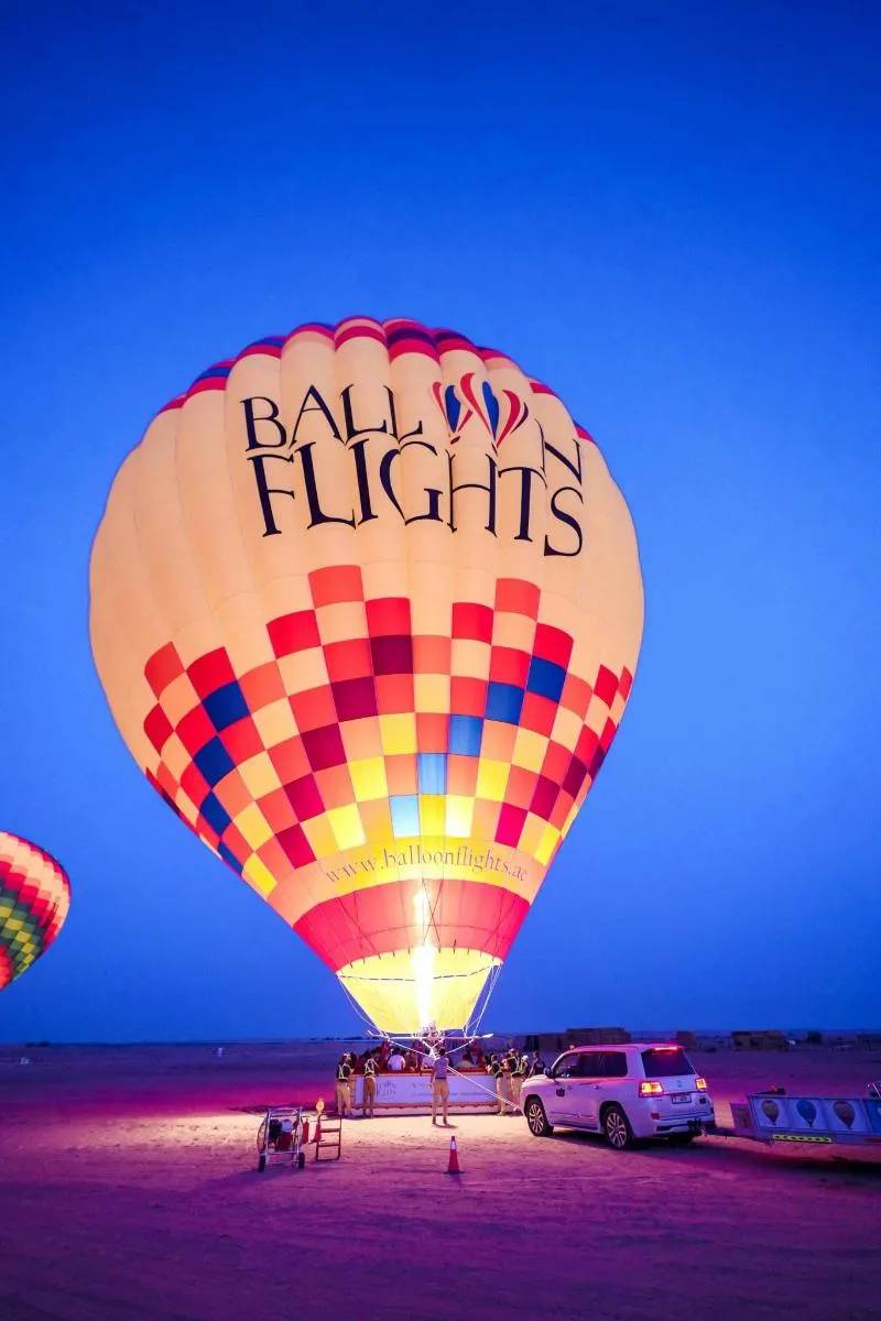 Image 0 of Margham Desert Sunrise Hot-air Balloon Ride