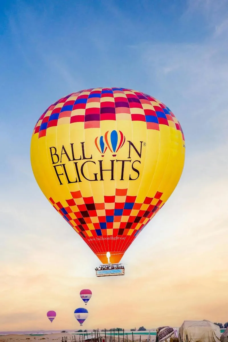 Image 3 of Margham Desert Sunrise Hot-air Balloon Ride