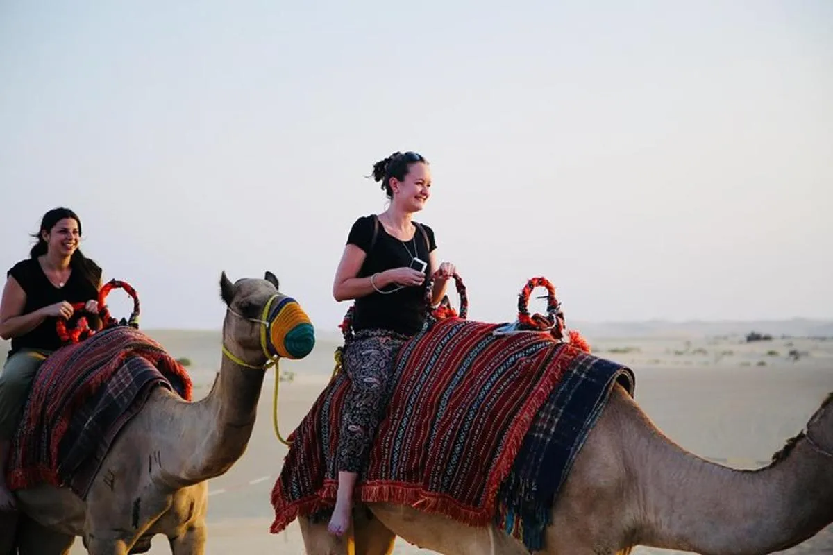 Image 3 of Morning Desert Safari with Camel Ride & Sand Skiing Private Tours