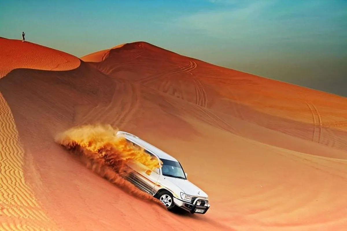 Image 1 of Morning Desert Safari with Camel Ride and Sand boarding