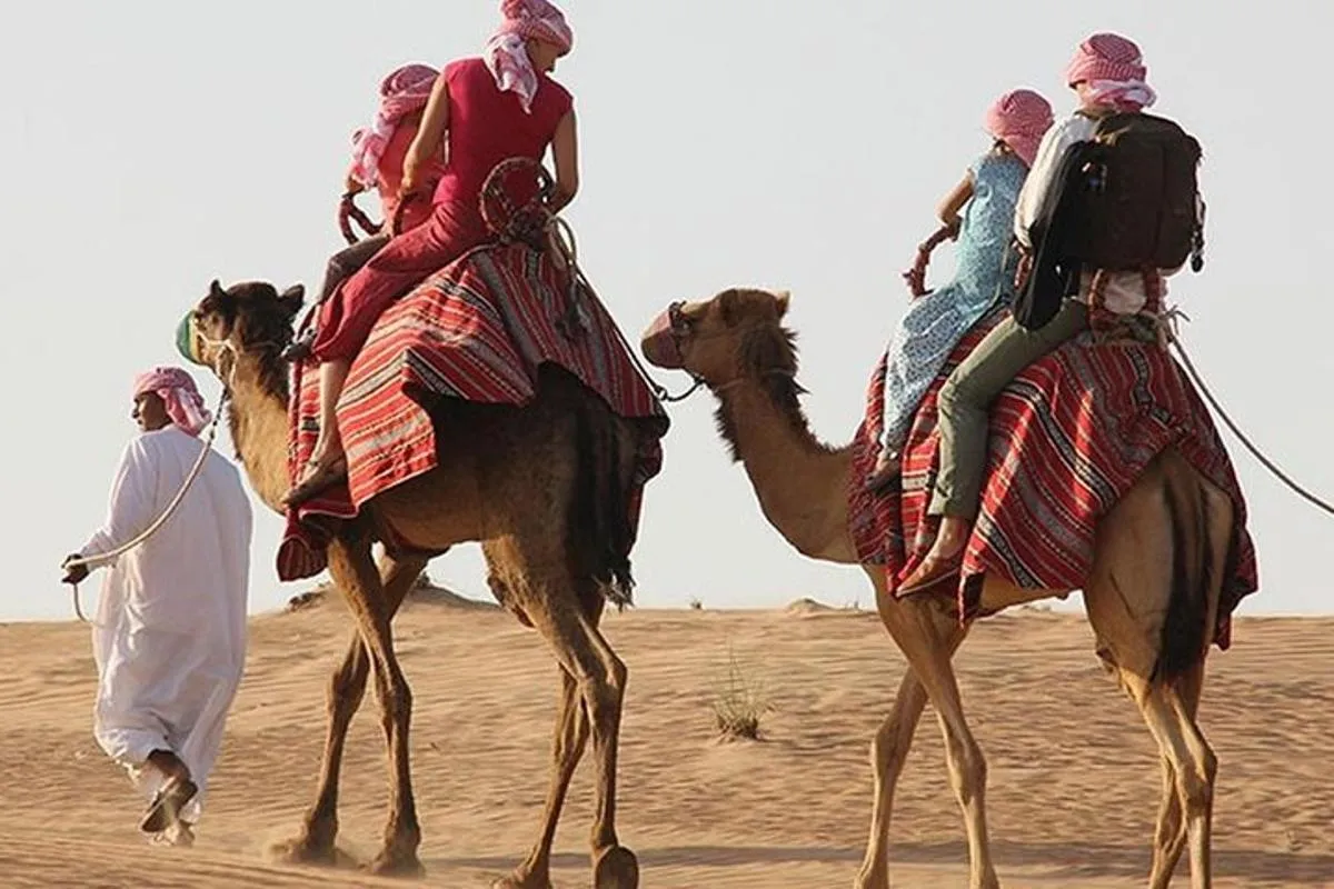 Image 5 of Morning Desert Safari with Quad Bike, Camel Ride & Sandboarding
