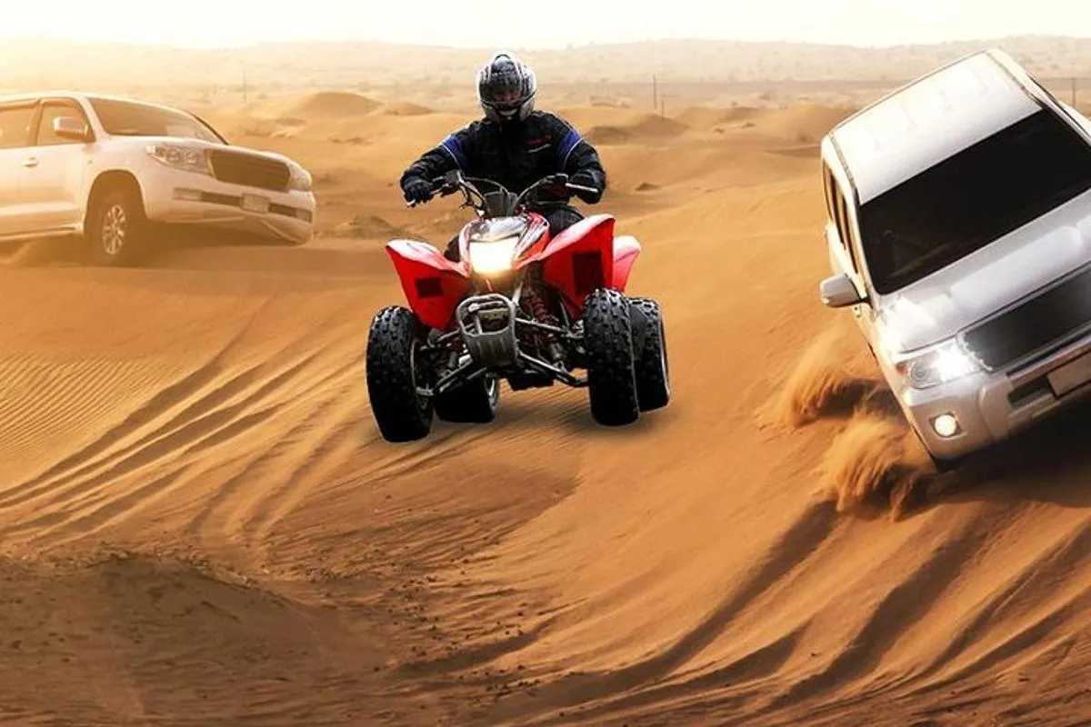Image 0 of Morning Desert Thrill: Quad Bike Safari Escape