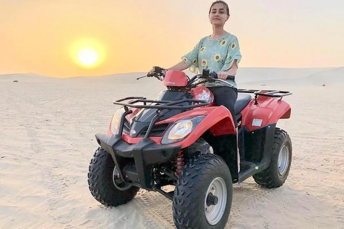 Image 1 of Morning Desert Thrill: Quad Bike Safari Escape