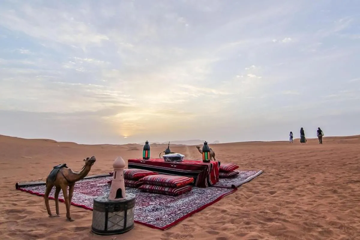Image 3 of Morning Dubai Desert Safari with Camel Ride & Sand boarding