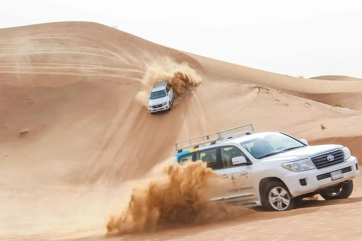 Image 6 of Morning Dubai Desert Safari with Camel Ride & Sand boarding