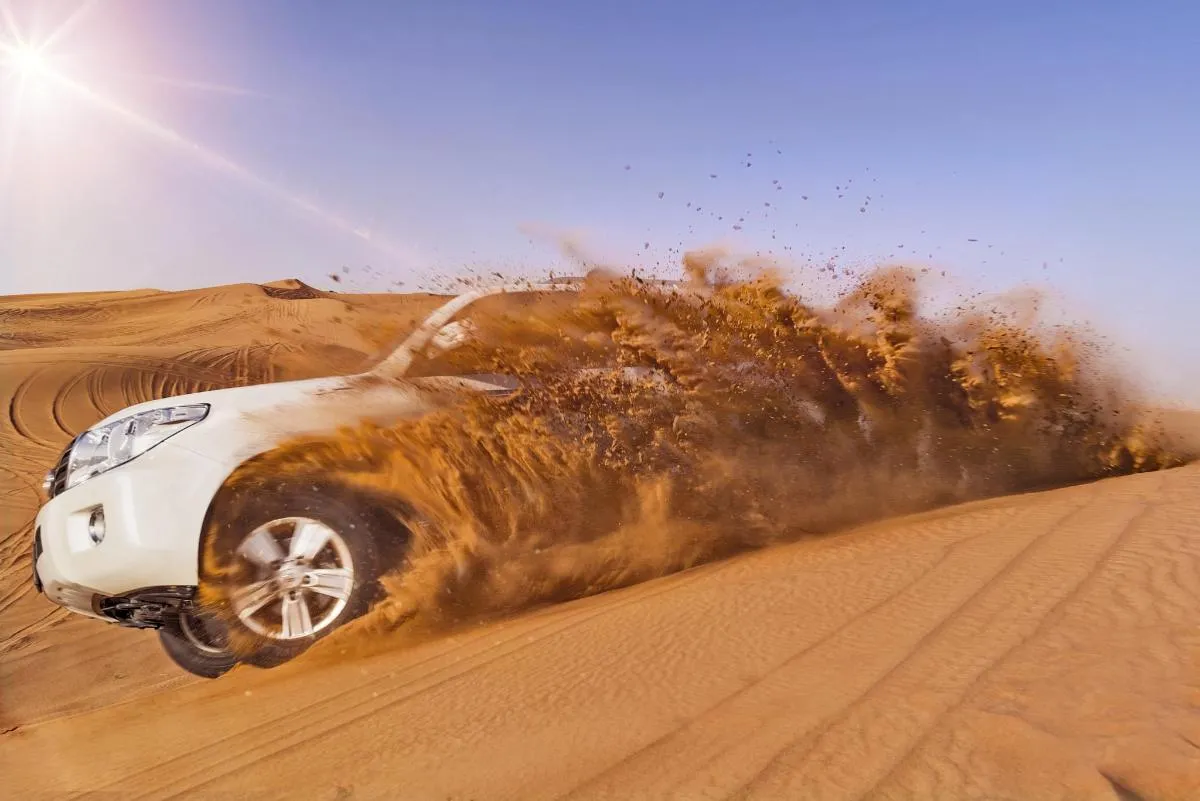 Image 1 of Morning Dune Bashing Tour with Camel Ride
