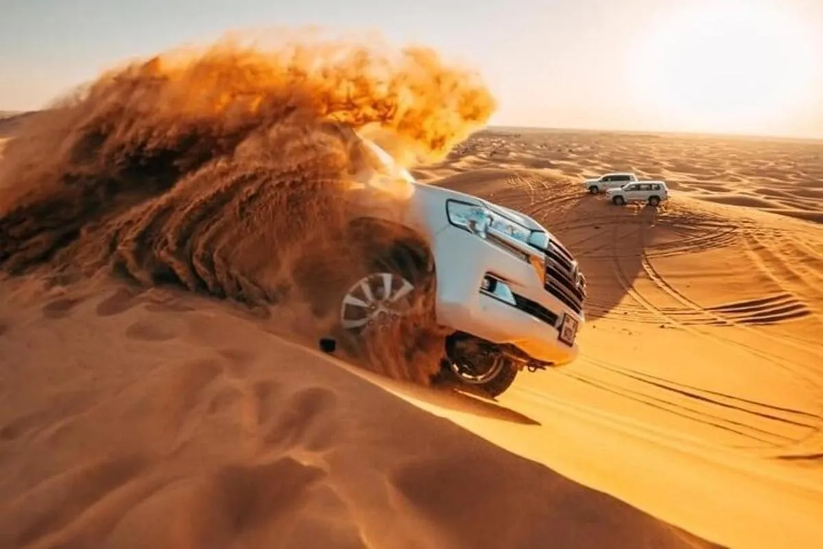 Image 3 of Morning Quad Biking & Red Sand Desert Safari , Camel Ride, Sand Boarding