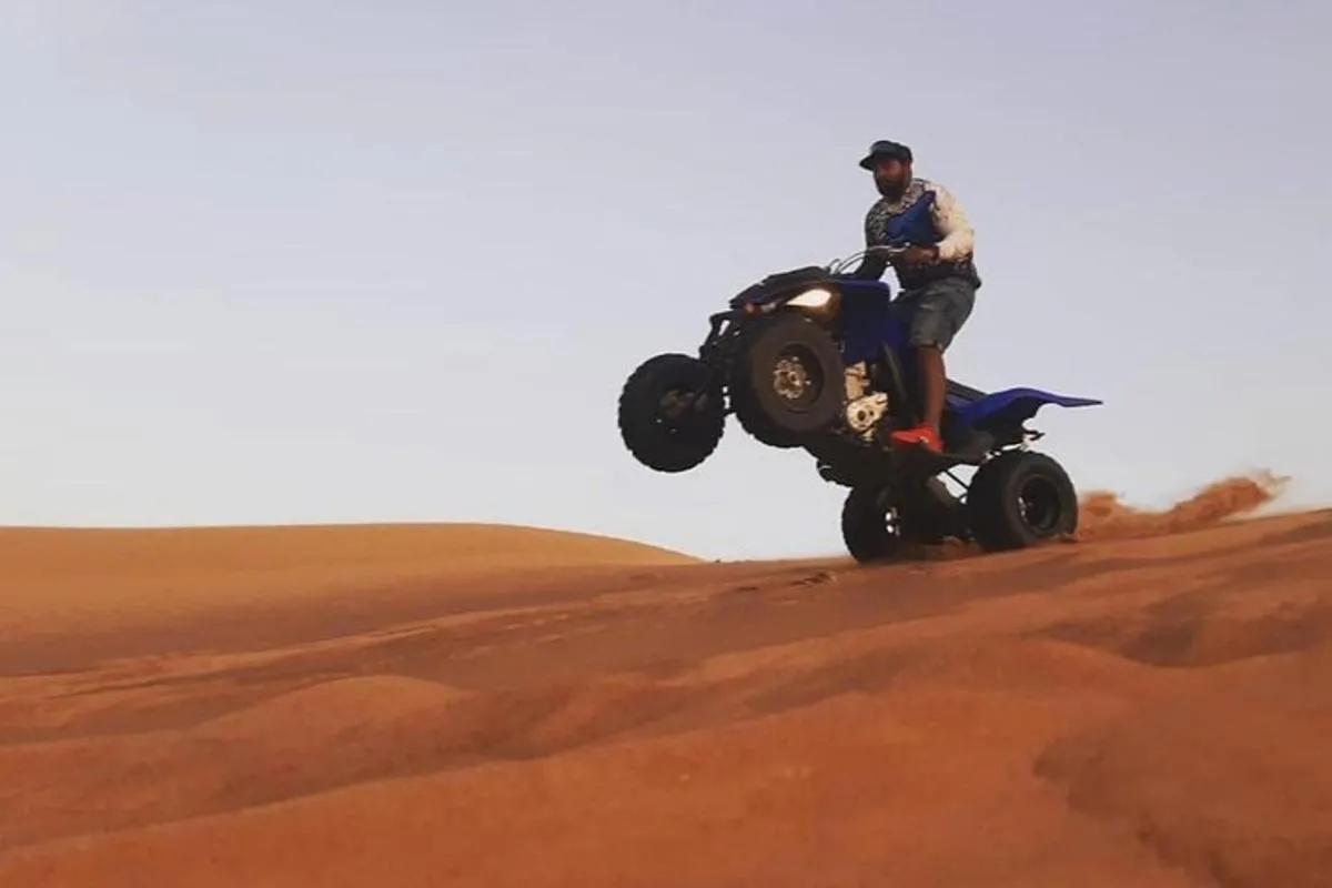 Image 6 of Morning Quad Biking & Red Sand Desert Safari , Camel Ride, Sand Boarding