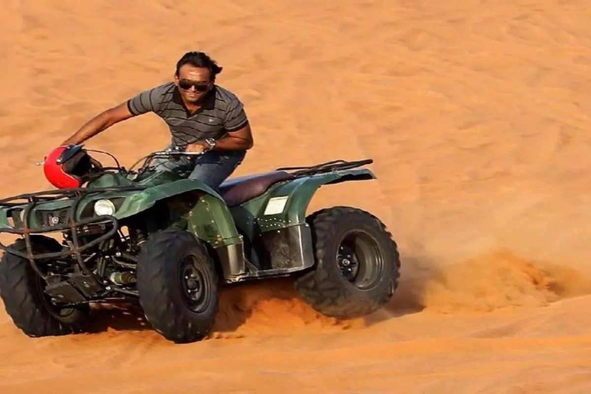 Image 0 of Morning Red Dunes Desert Safari With Quad Bike