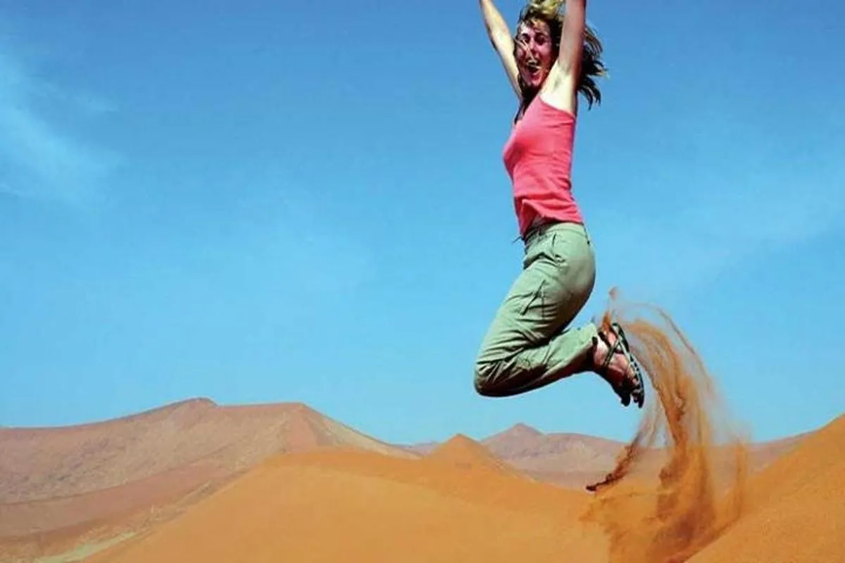 Image 6 of Morning Red Dunes Safari: Camel Ride & Sandboarding Adventure