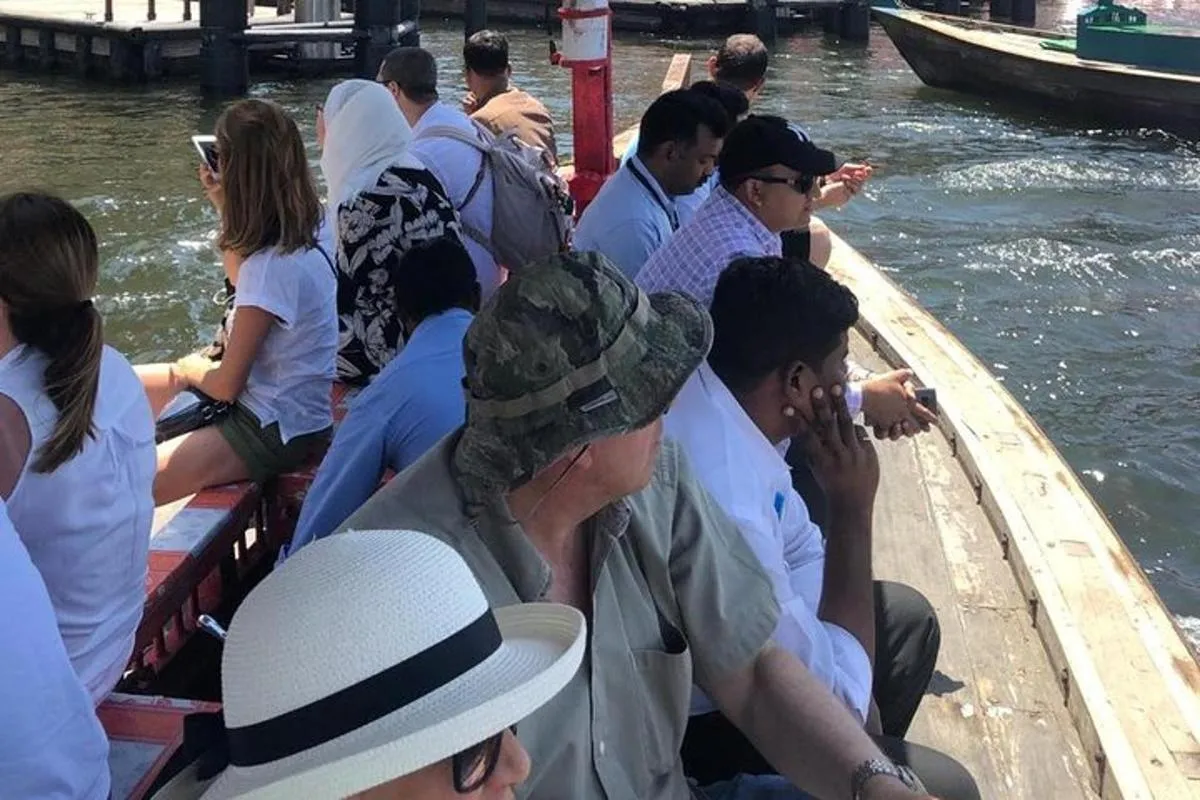 Image 2 of Old Dubai Walking Tour: Abra ride, Creek, Spice & Gold Souks.