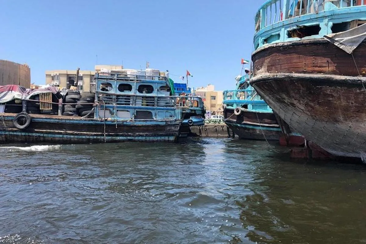 Image 3 of Old Dubai Walking Tour: Abra ride, Creek, Spice & Gold Souks.