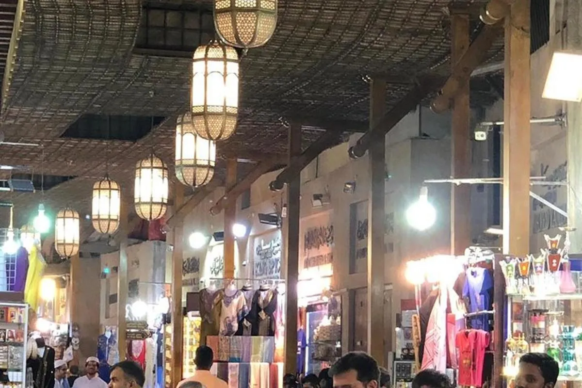 Image 4 of Old Dubai Walking Tour: Abra ride, Creek, Spice & Gold Souks.