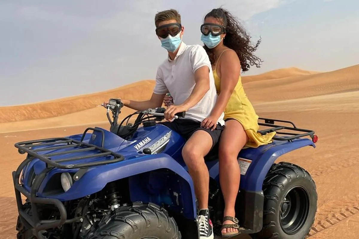 Image 0 of Open Desert Quad Bike Ride (30minutes), Desert Safari with VIP Dinner