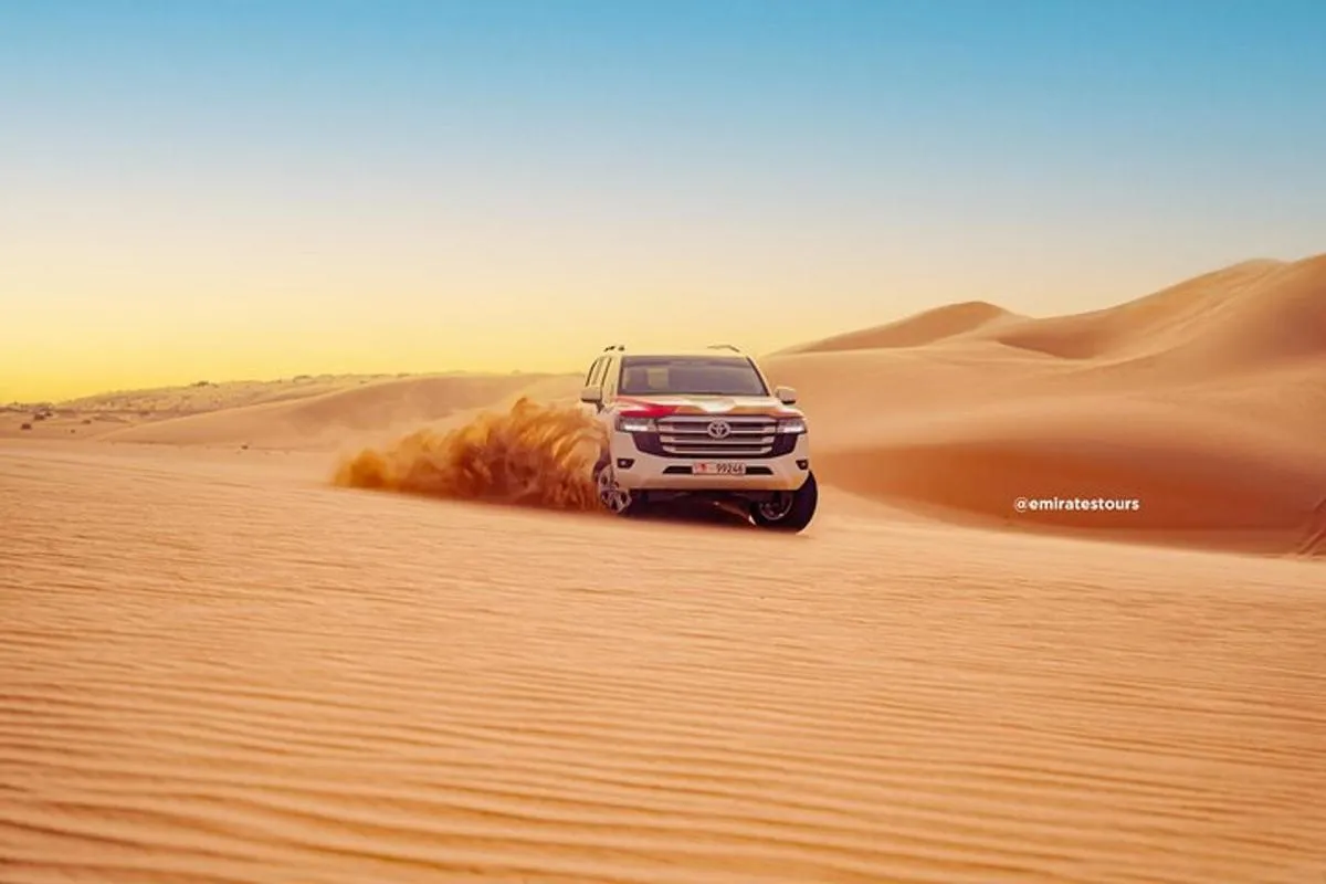 Image 2 of Overnight Desert Safari with BBQ Dinner & Breakfast Abu Dhabi