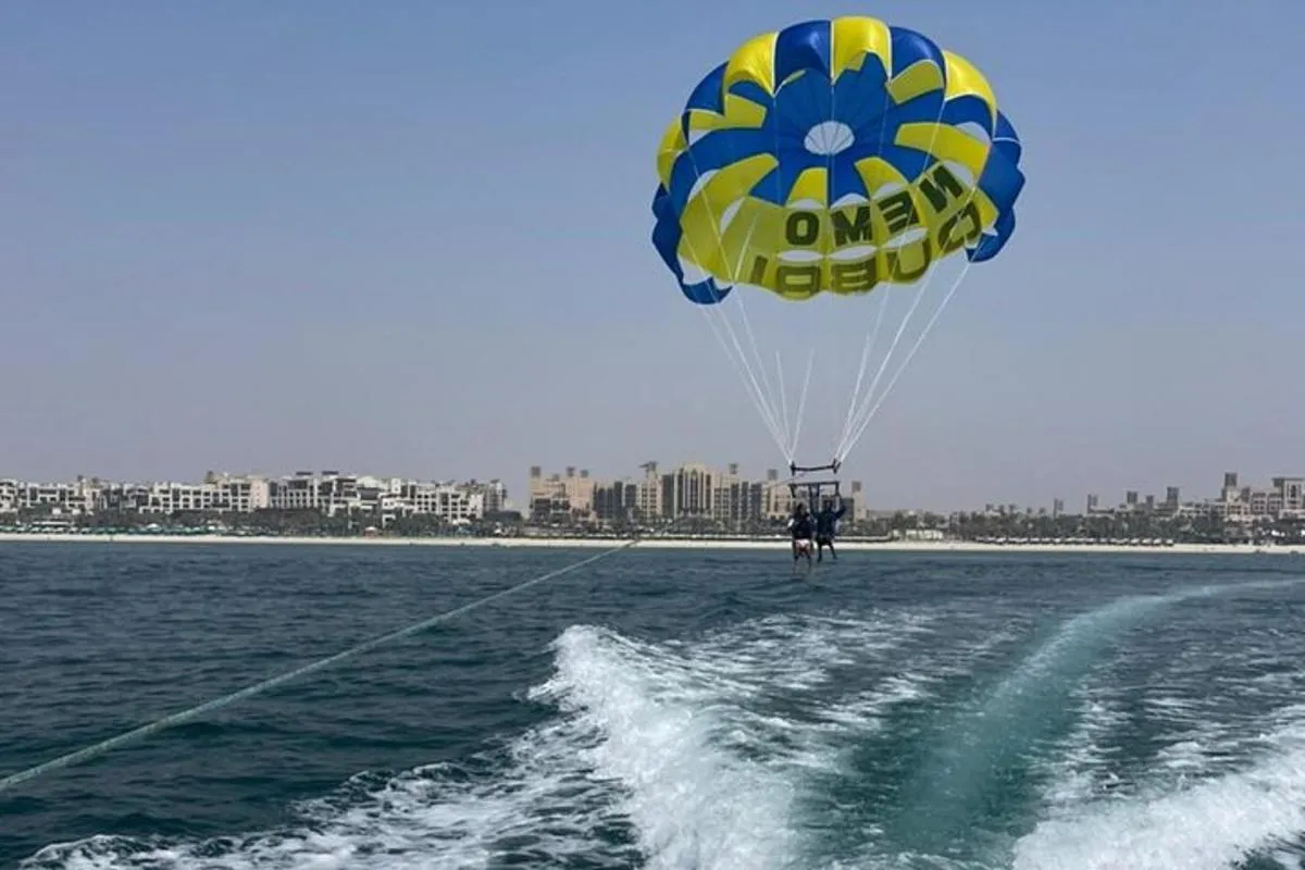 Image 1 of Parasailing in Dubai – Burj Al Arab View