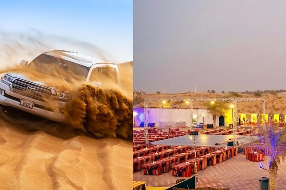 Image 0 of Premium Desert Safari, food Service with 4 alcoholics drinks