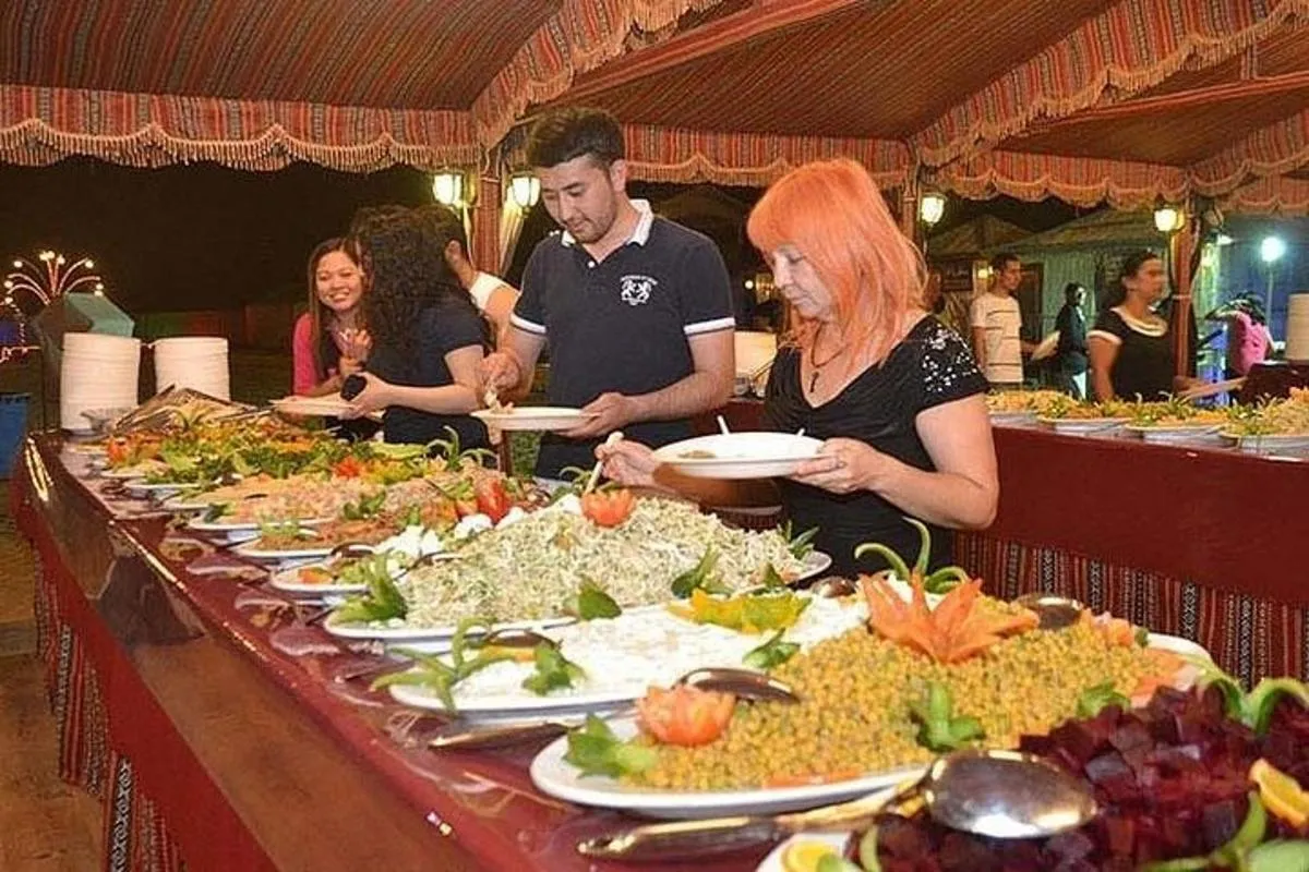 Image 5 of Premium Desert Safari with BBQ Dinner,Belly Dance,Camel Riding & Sand Boarding
