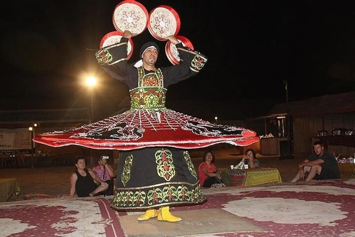 Image 6 of Premium Desert Safari with BBQ Dinner,Belly Dance,Camel Riding & Sand Boarding
