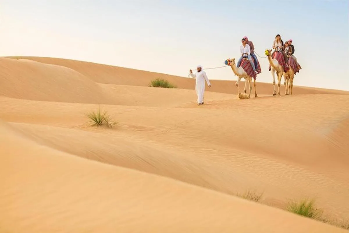 Image 0 of Premium Red Dunes Safari and Camel Safari with BBQ Dinner