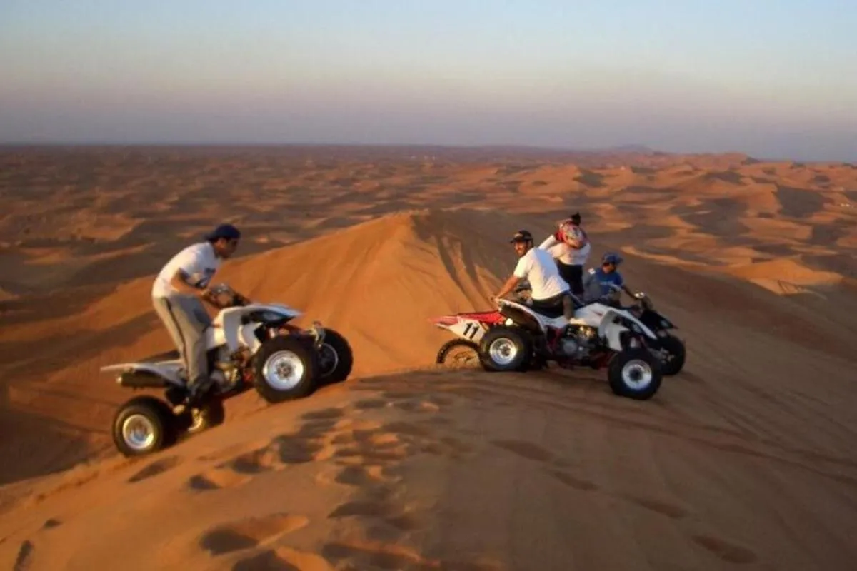 Image 0 of Private 4Hour Desert Adventure: Dune Bashing, Camel Ride & Photos