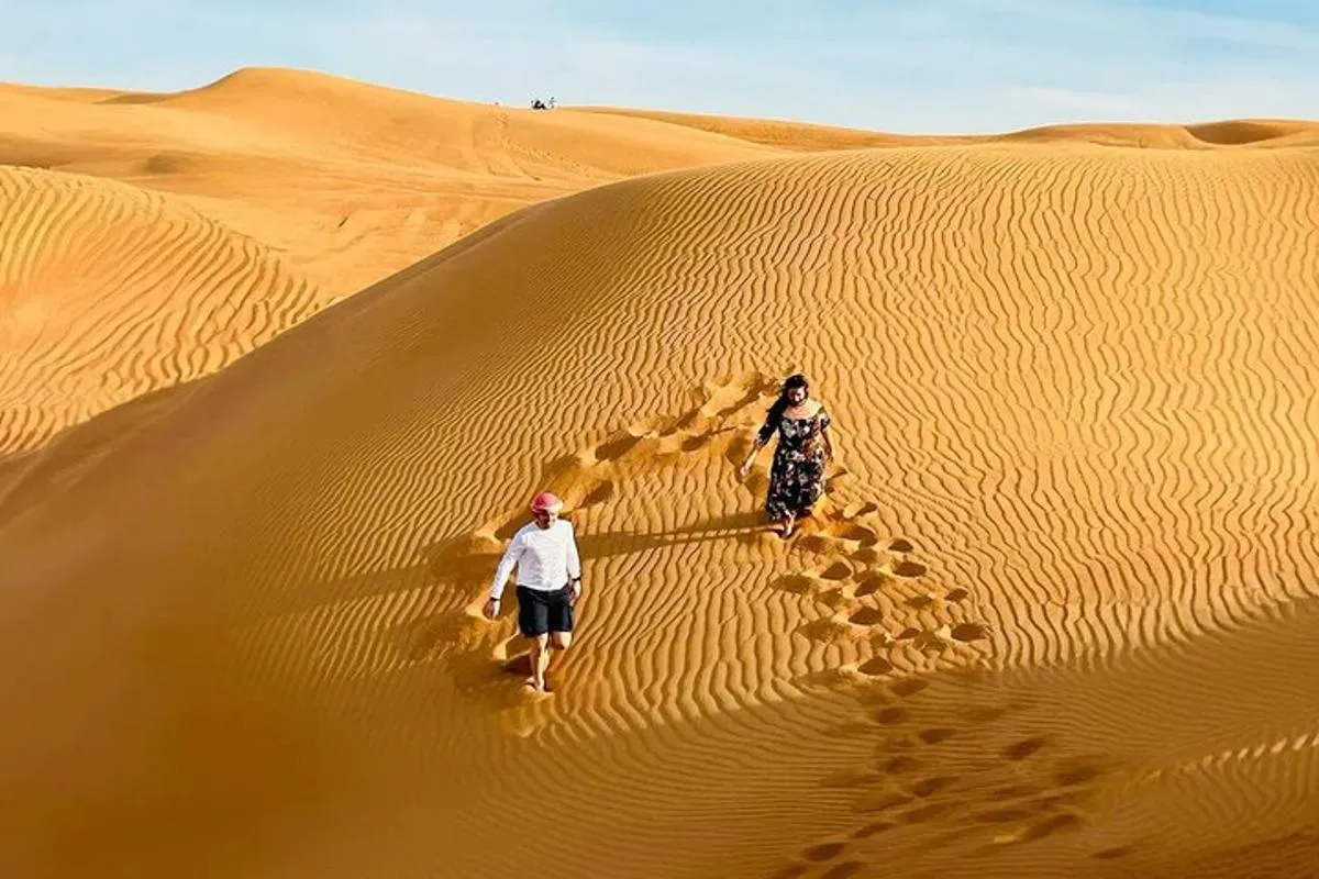 Image 5 of Private 4Hour Desert Adventure: Dune Bashing, Camel Ride & Photos