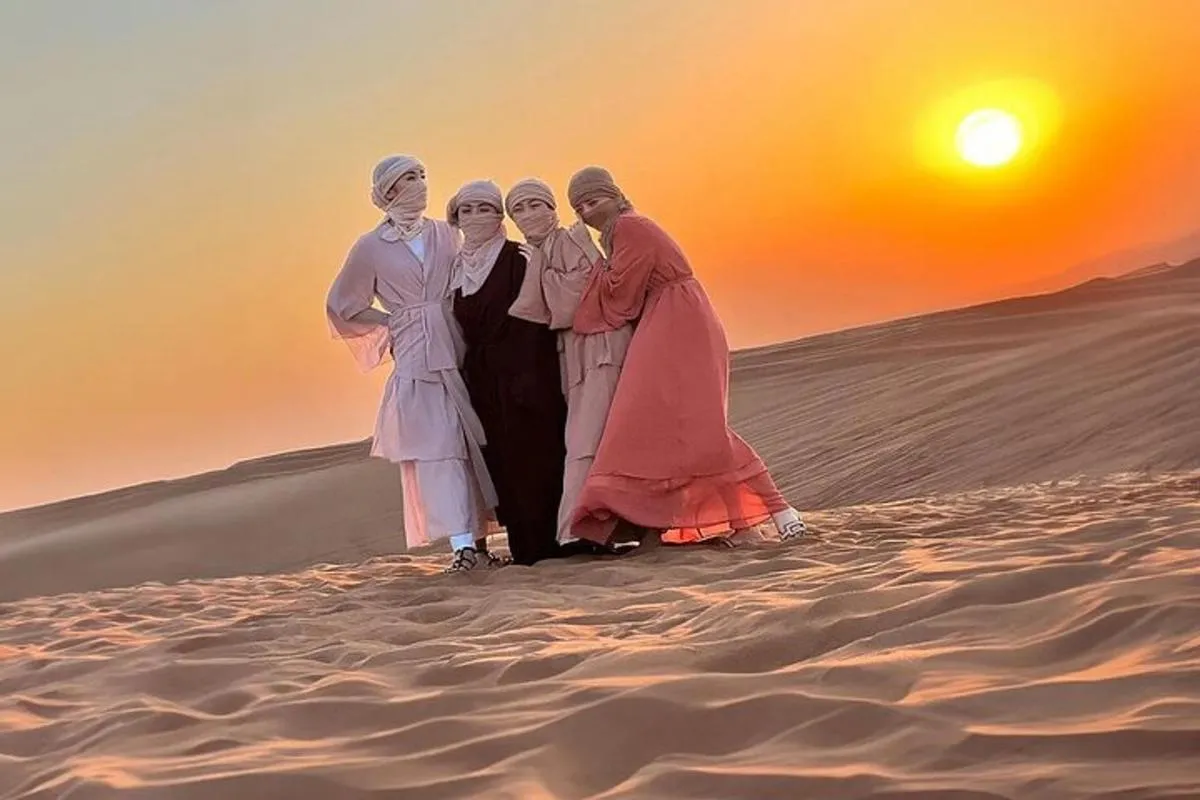Image 6 of Private 4Hour Desert Adventure: Dune Bashing, Camel Ride & Photos