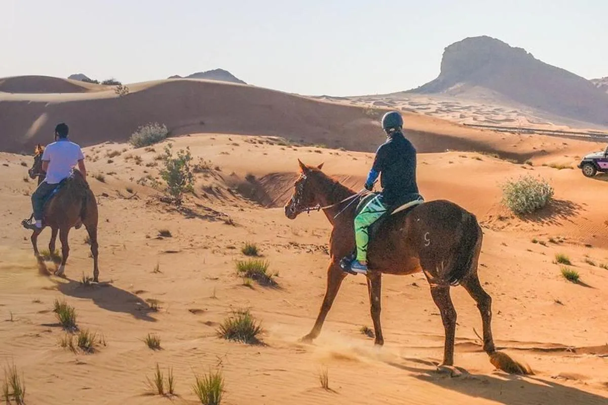 Image 0 of Private 4×4 Mleiha Desert Safari Horse Riding with Museum Visit