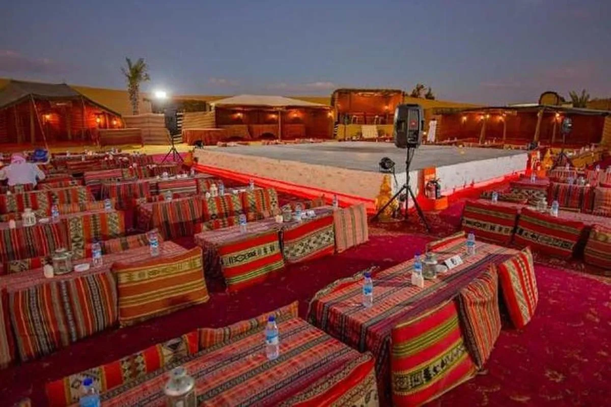Image 3 of Private Desert Safari Red Dunes with BBQ,Camel Ride,Sand Boarding,Live Shows