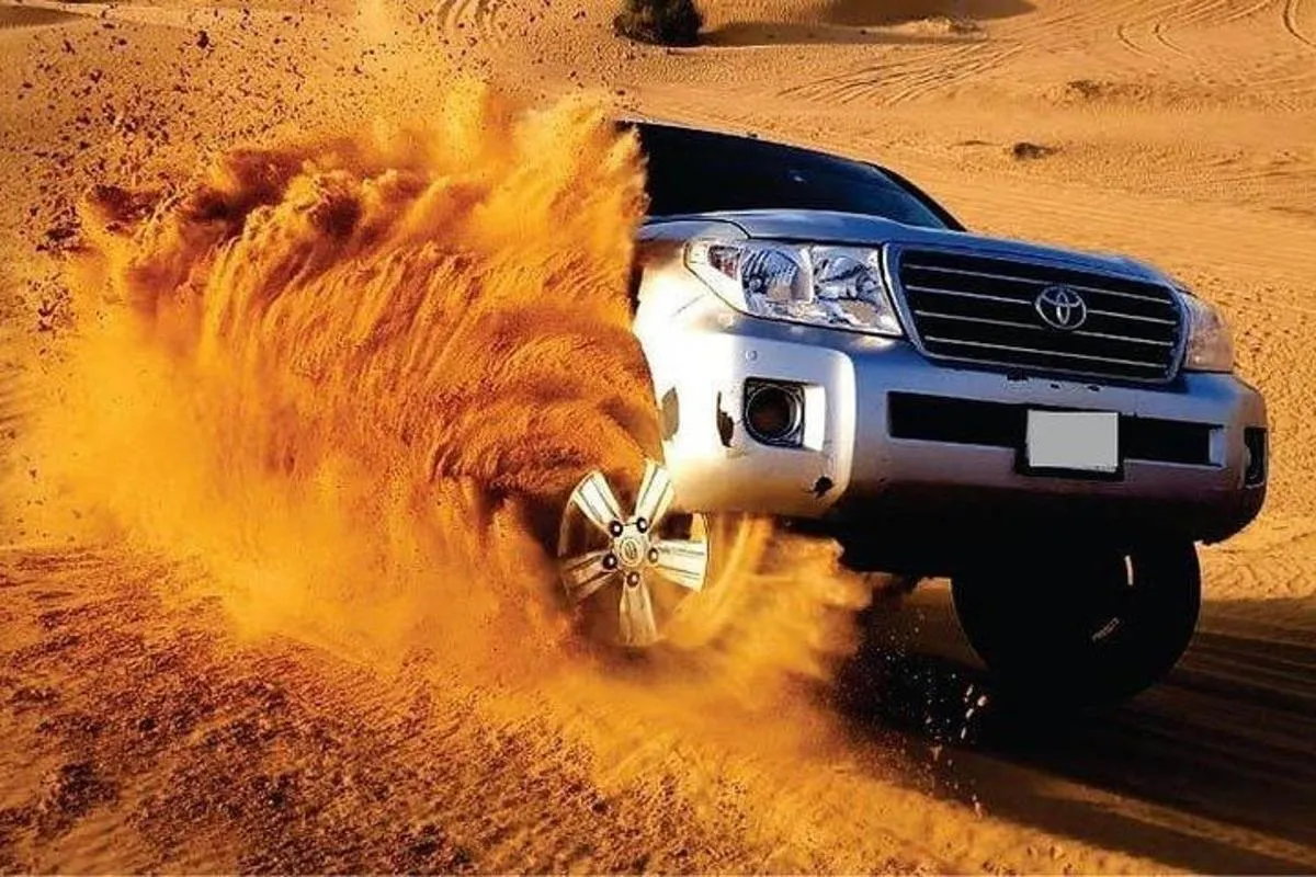 Image 6 of Private Evening Desert Safari with BBQ Dinner, Camel Ride And Sand Boarding