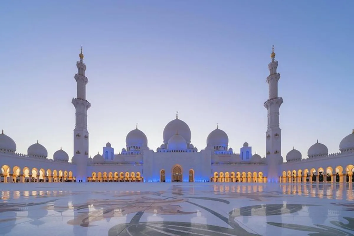 Image 2 of Private Guided Sheikh Zayed Grand Mosque Tour from Dubai