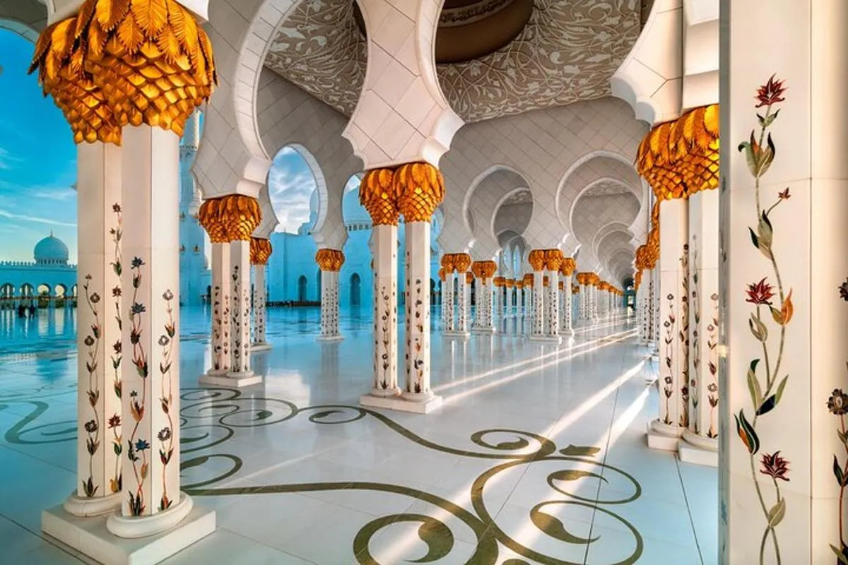 Image 5 of Private Guided Sheikh Zayed Grand Mosque Tour from Dubai