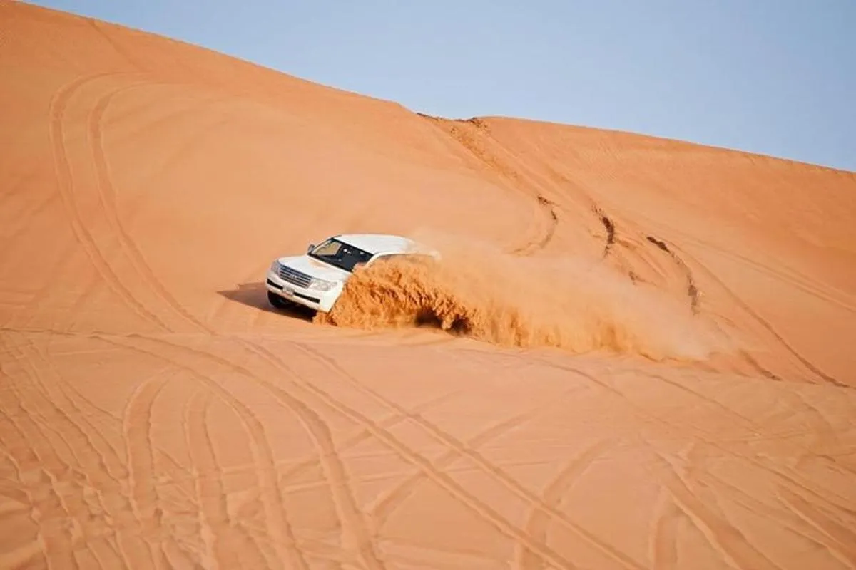 Image 1 of Private Morning Desert Safari: Camel Ride, Sandboarding Adventure