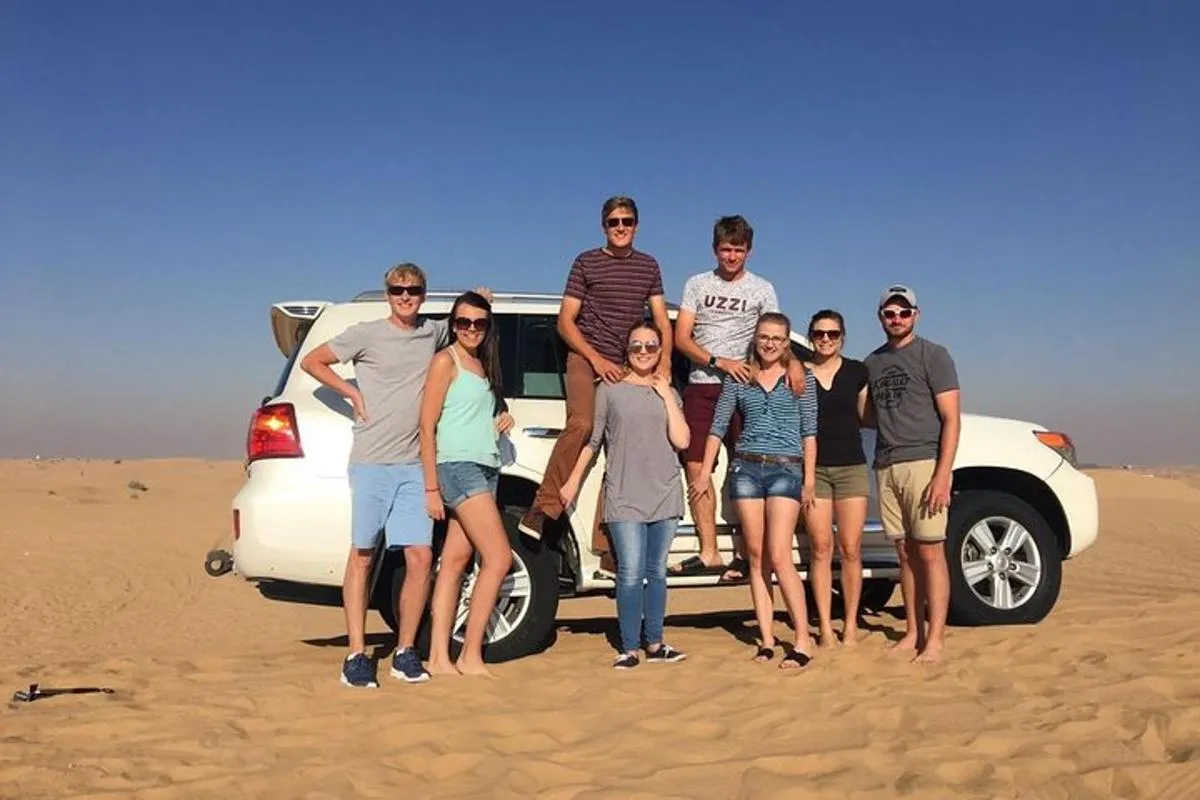 Image 2 of Private Morning Desert Safari: Camel Ride, Sandboarding Adventure