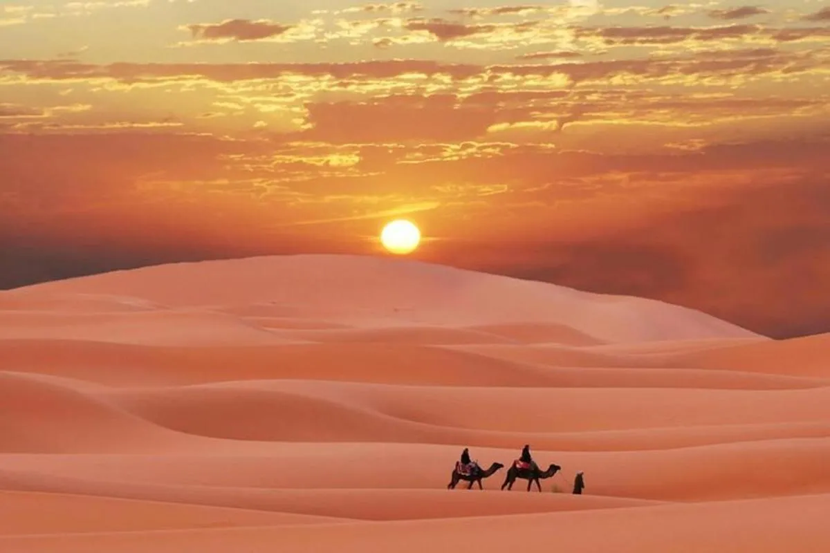 Image 6 of Private Morning Desert Safari: Camel Ride, Sandboarding Adventure