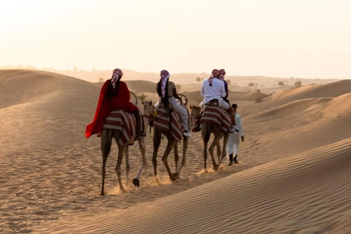 Image 2 of Private Morning Safari with Camel Ride and Sand boarding