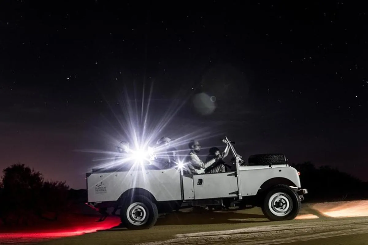 Image 1 of Private Night Vintage Land Rover Desert Safari & Stargazing