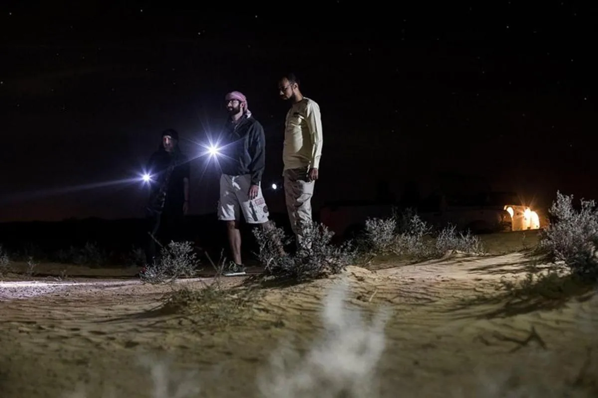 Image 6 of Private Night Vintage Land Rover Desert Safari & Stargazing