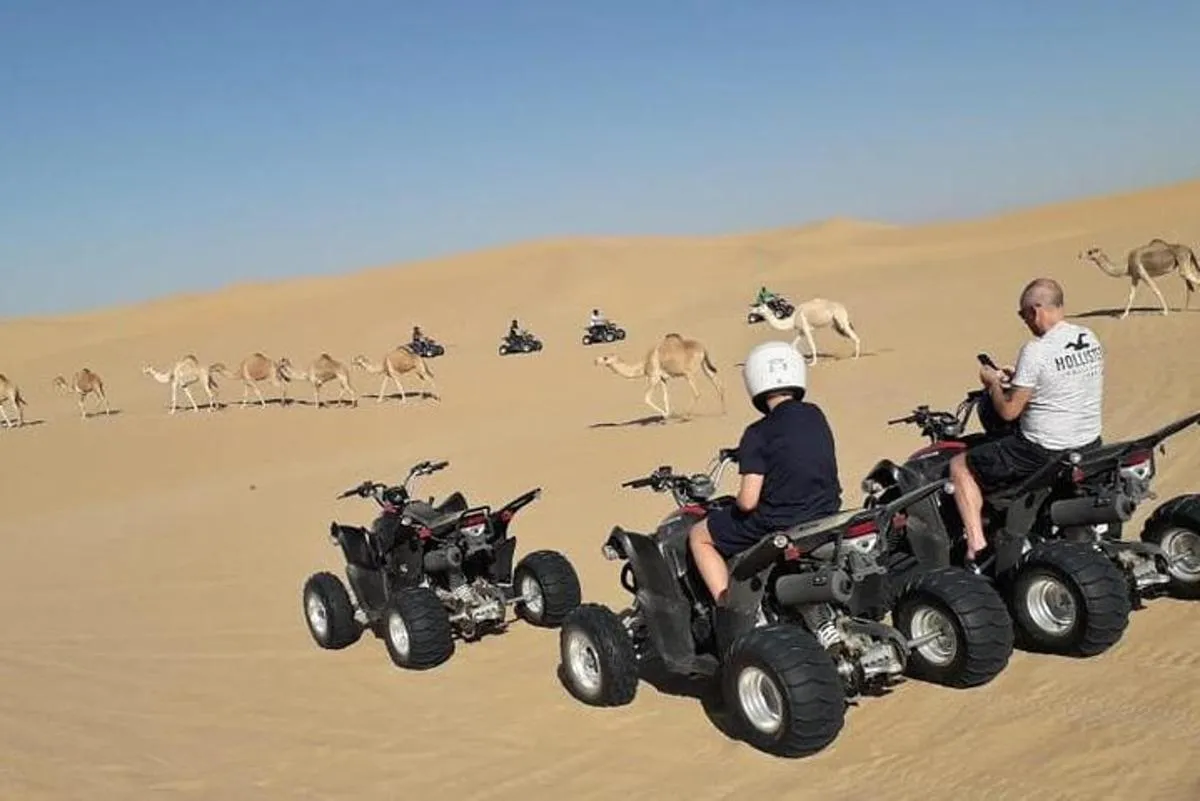 Image 2 of Private Quad Bike Tour through Deep Desert in Dubai