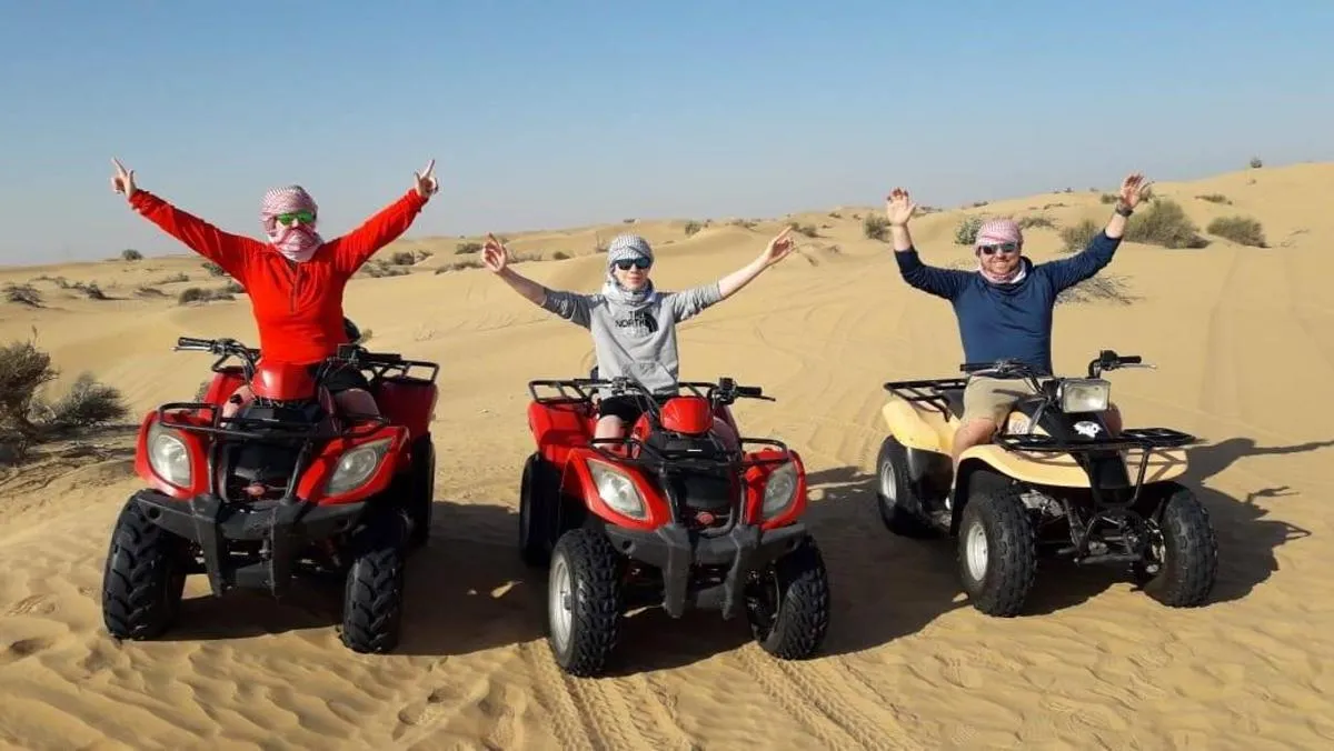 Image 1 of Quad Bike Safari Experience with BBQ Dinner