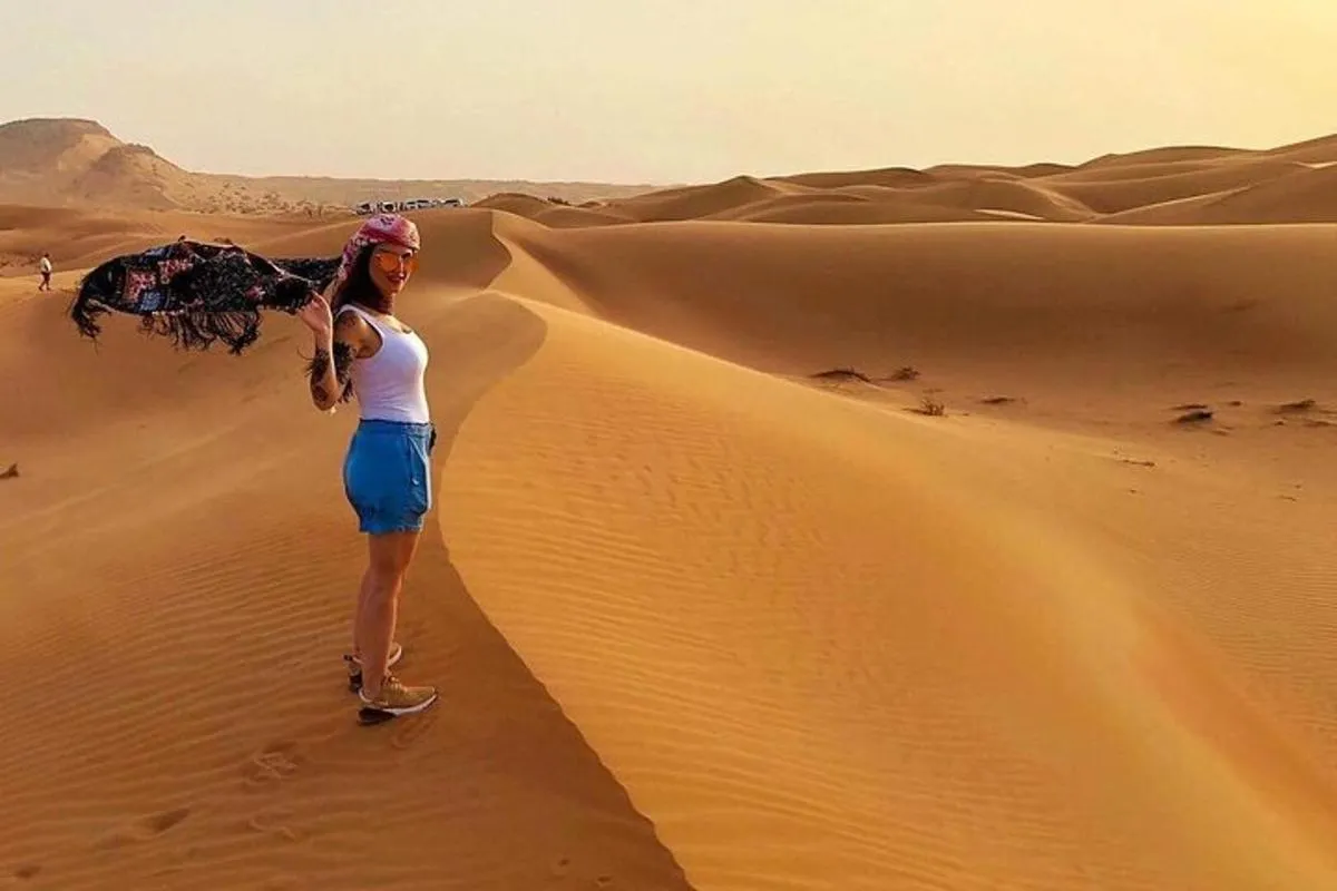 Image 5 of Red Dune 4×4 Desert Safari with Camel ride & BBQ Dinner